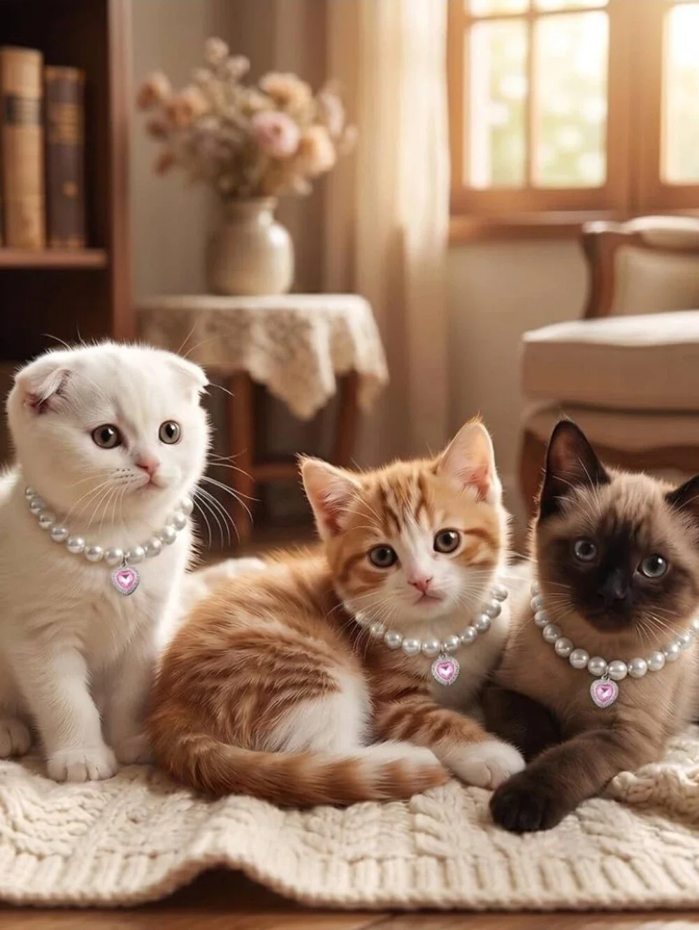 🐱Adjustable glam necklace for a 🐱🐈